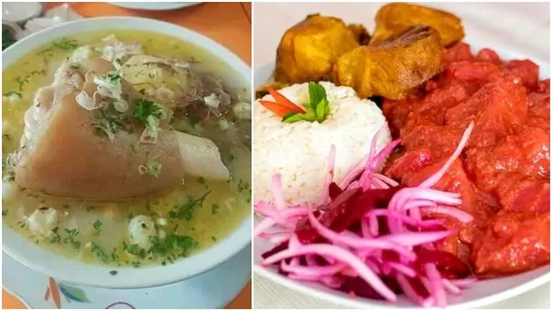 Caldo de pata de res y Puca Picante. (Fotos: Kausachun Viva Ayacucho / Ayacucho por el mundo) Caldo de pata de res y Puca Picante. (Fotos: Kausachun Viva Ayacucho / Ayacucho por el mundo)