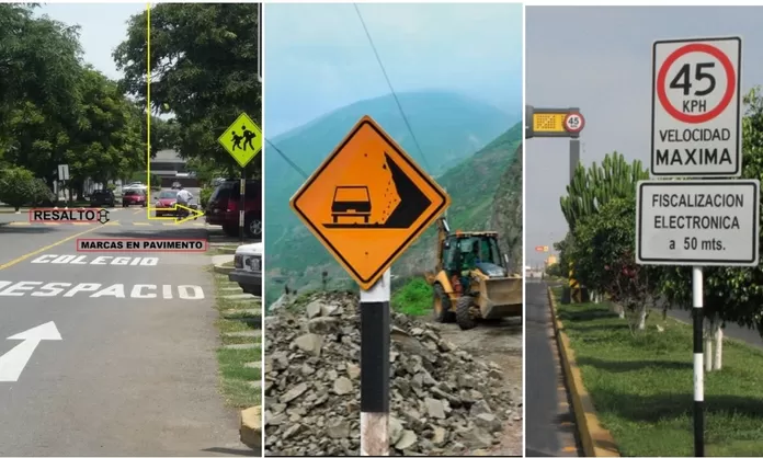 El Círculo Azul en la Vía: Guía Rápida para Entender las Señales de Obligación y Evitar Multas 4 señales de obligación de tráfico a través de la comparación de tres pictogramas: Dirección Obligatoria, Sentido de Circulación, y Uso Obligatorio de Cadenas.