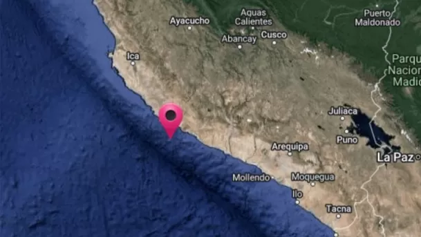 El epicentro del sismo en Arequipa se dio a alrededor de 50 km mar adentro. (Foto: Andina)