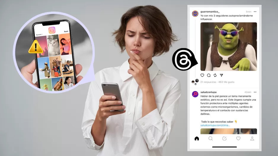 ¿Debo tener Instagram para crear una cuenta en Threads? (Foto: ÚtileInteresante.pe)