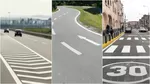 Conoce las marcas viales longitudinales y transversales. 
