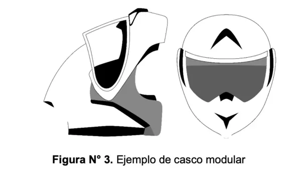 Casco modular. (Foto: MTC)
