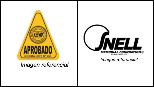 Certificación UNIT 650 y SNELL.