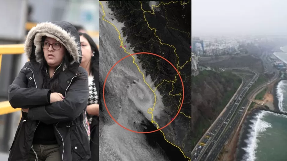 ¿Qué es un Vórtice Costero de Niveles Bajos? (Fotos: Andina / Senamhi)