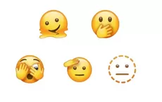 ¿Usas la carita derretida? Conoce el significado de los nuevos emojis - Noticias de whatsapp