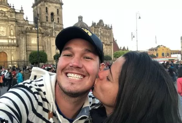 Vanessa Terkes y George Forsyth en México