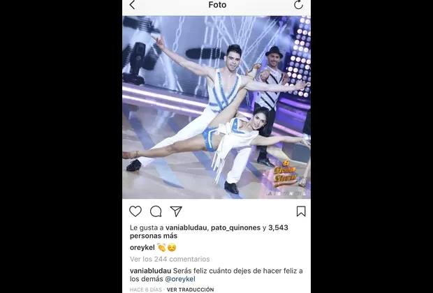 Vania Bludau deja mensaje a Oreykel Hidalgo