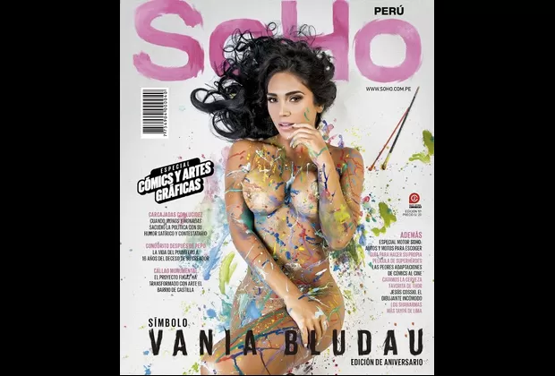 Vania Bludau vuelve a la portada de Soho por su quinto aniversario