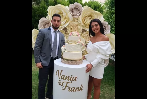 Vania Bludau compromiso Frank Dello Russo