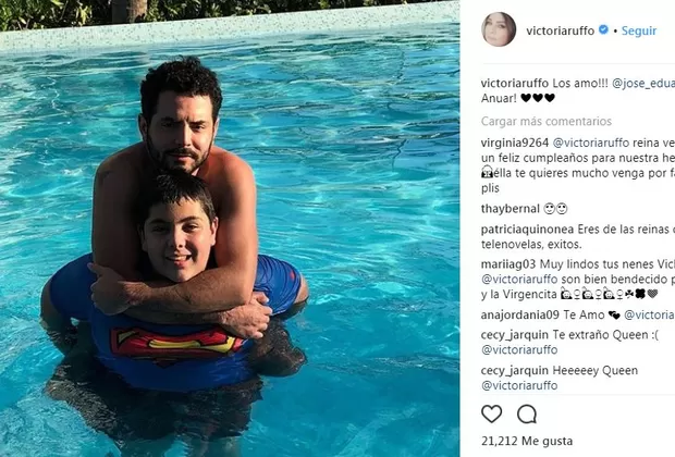 Victoria Ruffo enternece Instagram con esta foto de sus hijos