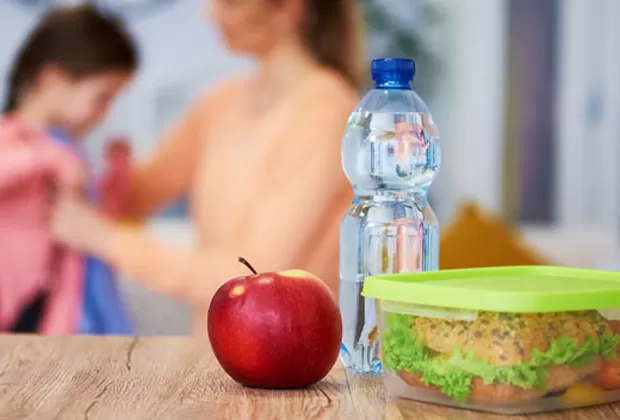 lonchera escolar saludable