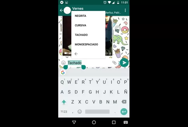 WhatsApp simplificará funciones de negrita y cursiva en el texto