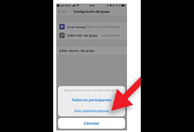 WhatsApp: ¿Cómo restringir el envío de mensajes en grupos?