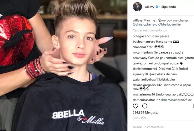 El hijo de William Levy