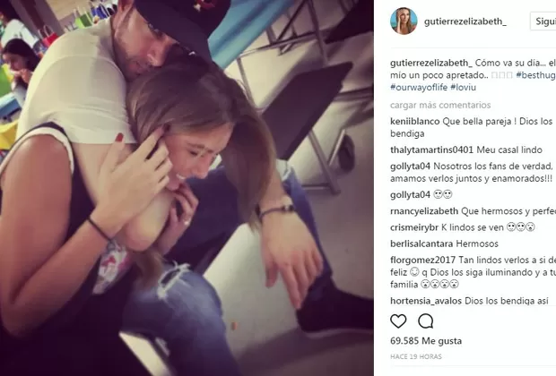 William Levy y Elizabeth Gutiérrez alborotan Instagram con esta foto