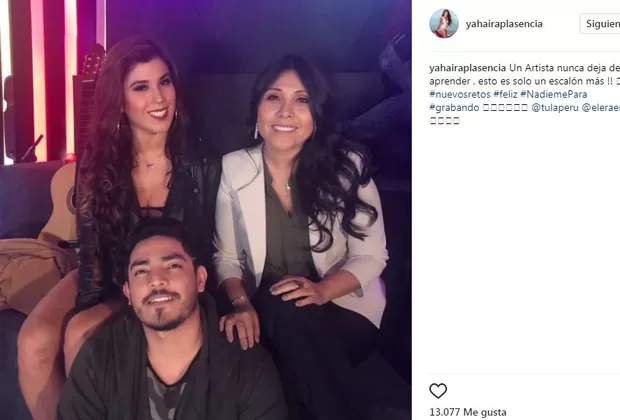 Yahaira Plasencia inició las grabaciones de 'Cumbia pop'
