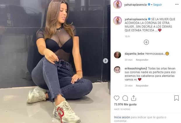 Yahaira Plasencia luce zapatillas Gucci y manda indirecta a sus detractoras