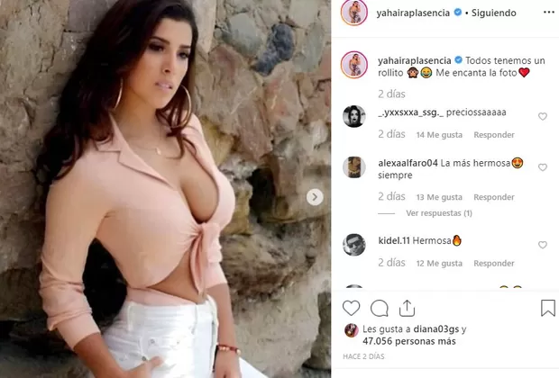 Yahaira Plasencia presume su “rollito” sin temor a críticas