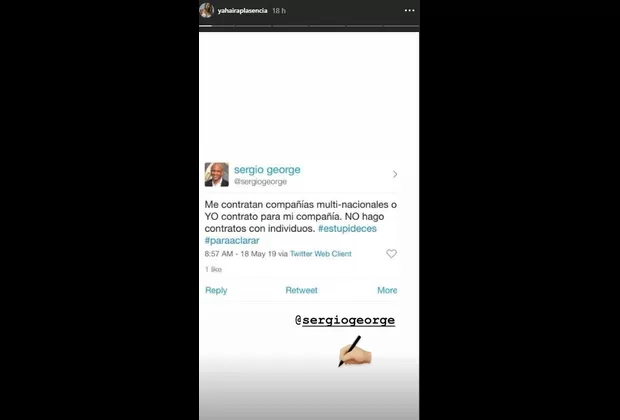 Yahaira Plasencia Sergio George