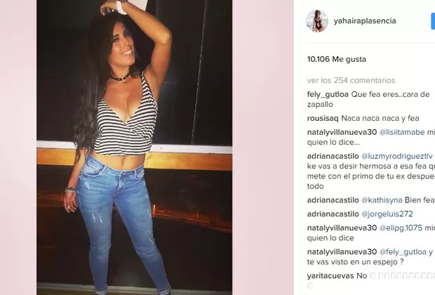 Yahaira Plasencia publicó esta nueva foto tras críticas por abuso de retoques