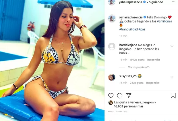 Yahaira Plasencia remece Instagram con sexy fotografía en bikini