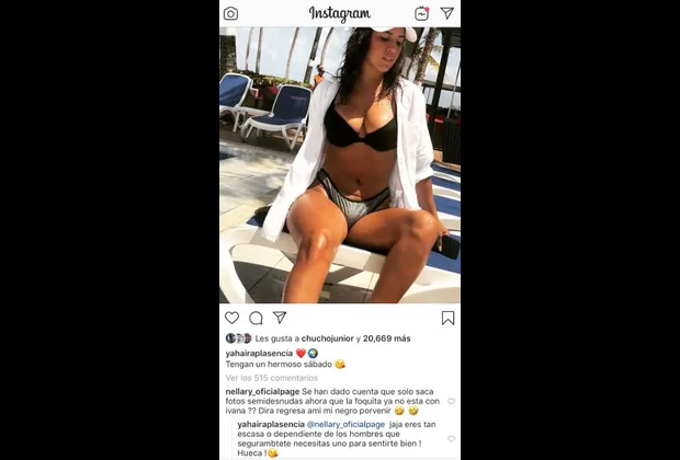 Yahaira Plasencia críticas Instagram