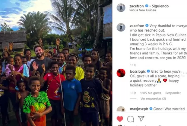 Zac Efron dejó un mensaje a sus fans tras ser hospitalizado de emergencia